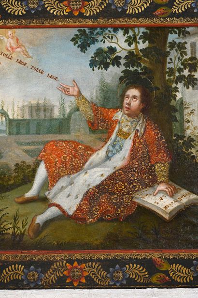 Peruvian school, late 17th century
Saint...