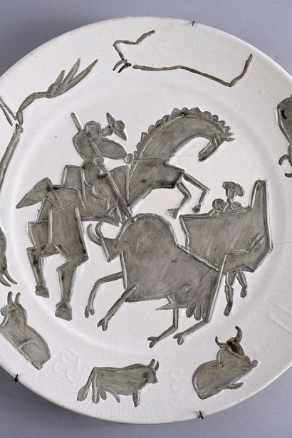 Pablo PICASSO (1881-1973) and MADOURA Publisher
Corrida,...