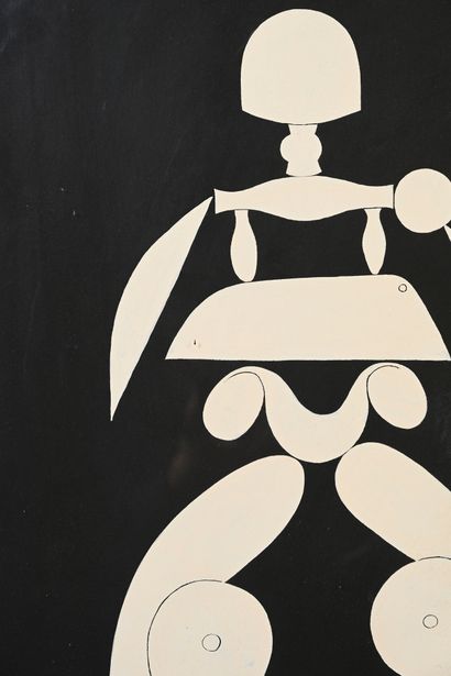 VICTOR BRAUNER (1903-1966) 
Untitled (woman,...