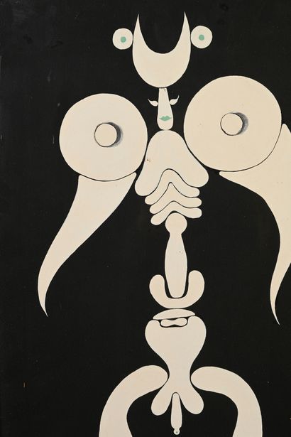 VICTOR BRAUNER (1903-1966) 
Man, 1936
Gouache...