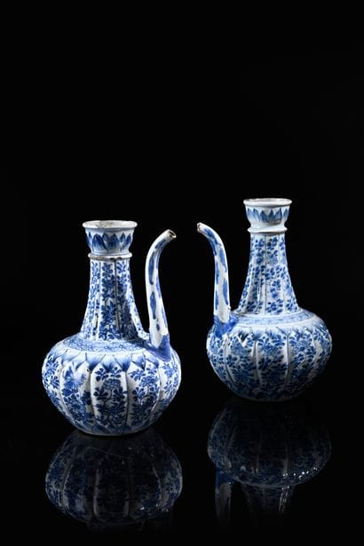 CHINA, Kangxi period (1662-1722) 
Pair of...