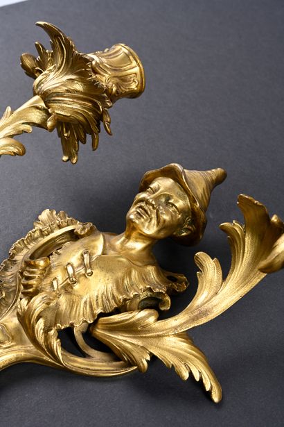 Suite of four Chinese-style sconces, 
in...