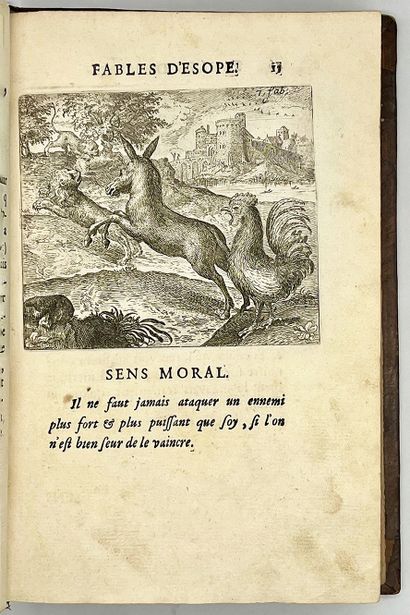 ÉSOPE, & [Gilles SADELER].
Fables of Aesop,...