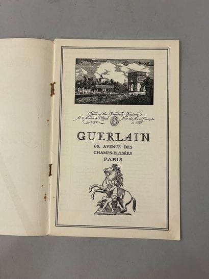 Guerlain - (1935-1936-1940) Trois catalogues...