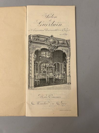 Guerlain - (1890) Très rare catalogue commercial...
