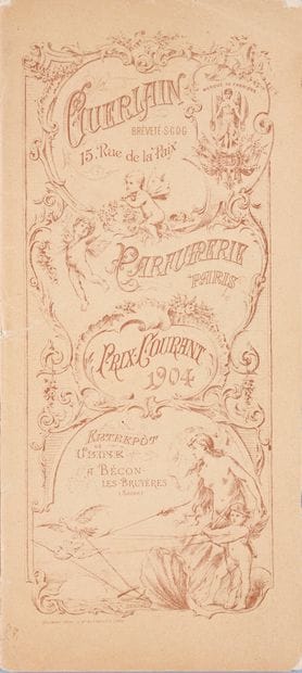 Guerlain - (1904) Très rare catalogue commercial...