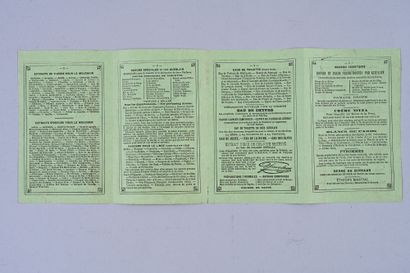 Guerlain - (1875) Dépliant commercial destiné...