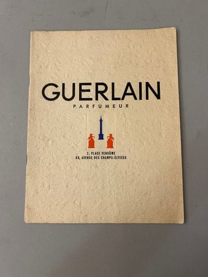 Guerlain - (1938) Très rare catalogue commercial...