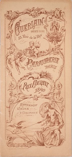 Guerlain - (1890) Très rare catalogue commercial...