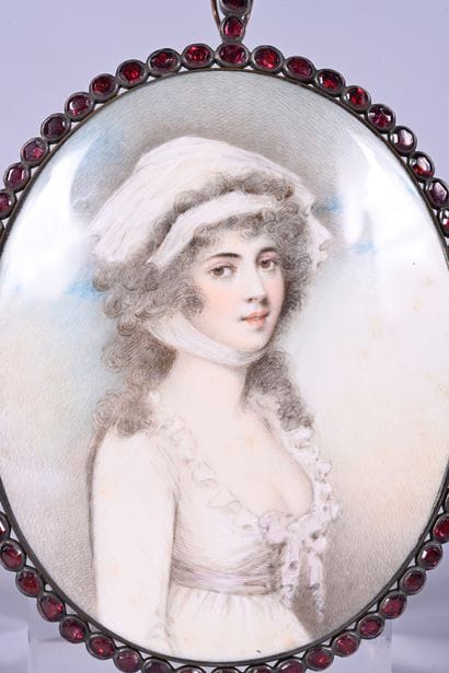 Richard Cosway (1742-1821), attribué à
Miniature...