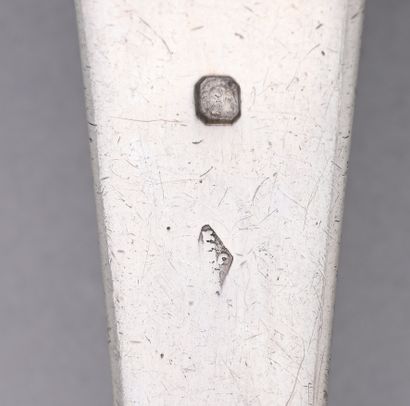 Louche en argent 1er titre (950°/°°) du modèle...