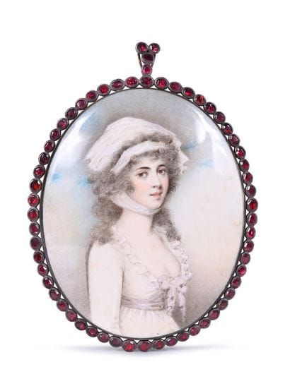 Richard Cosway (1742-1821), attribué à
Miniature...