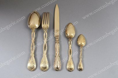 IMPORTANTE MENAGERE EN ARGENT. Par Carl FABERGE,...