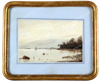 BENOIS Albert Nicolaïévitch (1852-1936)
Paysage...