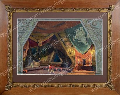 DOBUZINSKY Mstislav Valerianovic (1875-1957)
Décor...
