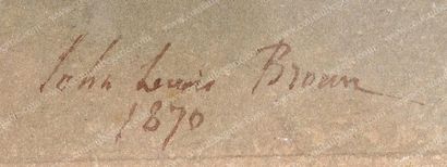BROWN JOHN LEWIS (1829-1890)
Convois de soldats...