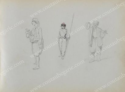 École Française du XIXe siècle
Carnet à dessins...