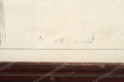 École RUSSE du XIXe siècle
Scène de troïka...