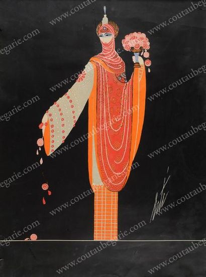 ERTÉ, Romain de TIRTOFF dit (1892-1990)
Sérigraphie...