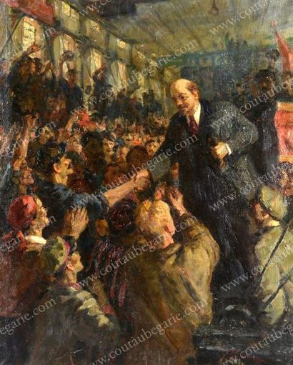 ILYINE I. M., école russe du début du XXe...