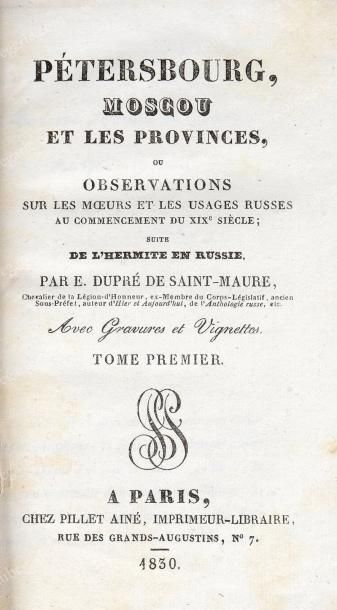 DUPRE DE SAINT-MAURE E
L'Hermite en Russie,...