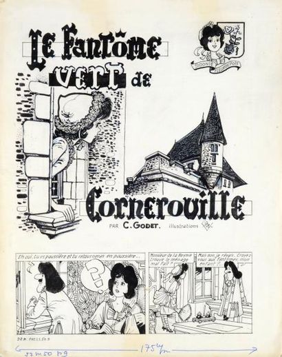 BEL François
«Sidonie Fleurdepois» Encre...