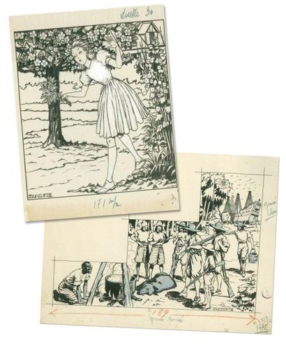 CAZENAVE, RAYMOND
Lot d'une quinzaine de...