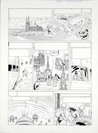 CHAILLET, Gilles
Guy LEFRANC Planche originale...
