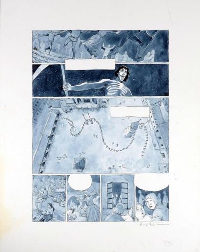 CRITONE Luigi
«Moi François Villon» Encre...