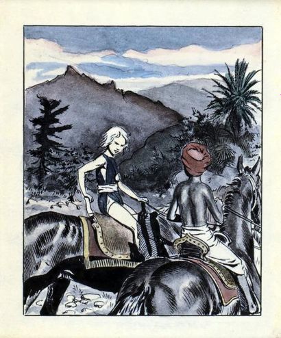 Cuvelier, Paul
Case couleur très rare du...