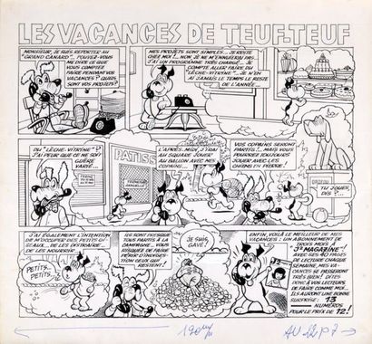 ERIK (André René Jolly, dit)
«Les vacances...
