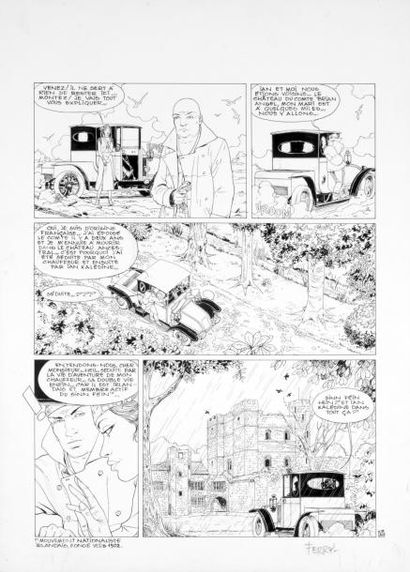 FERRY (Fernand Van Vosselen, dit)
Le couteau...