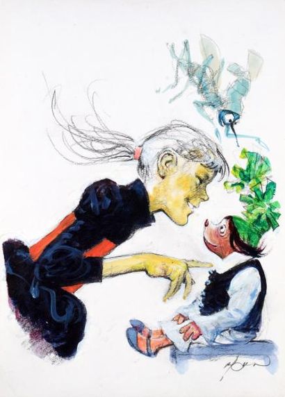 FOLLET, René
Encres de chine et de couleurs...