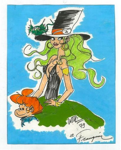 Franquin, André et Will
Isabelle Feutres...