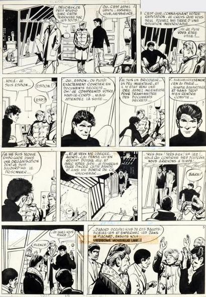 JIJE (Joseph Gillain, dit)
Le mauvais Oeil....