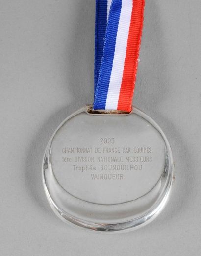 Médaille de Champion de France 2005 par équipes....