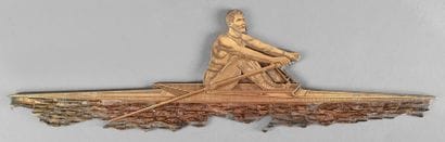 Rare plaque d'imprimerie en bronze de la...