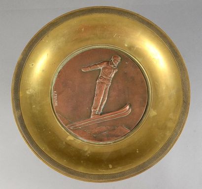 Trophée en bronze de la Fédération des Sociétés...