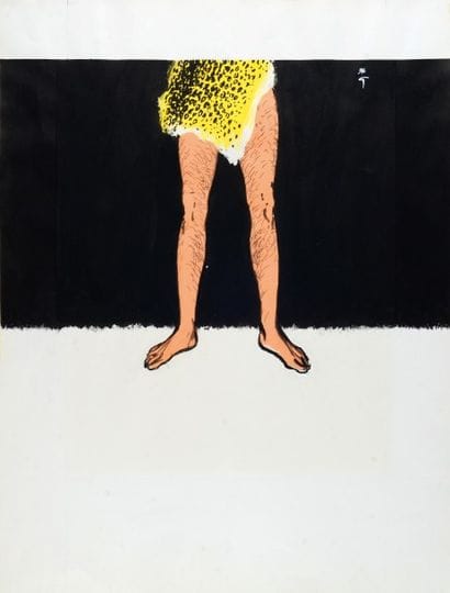 René GRUAU (1909-2004)
«Jules» - (1966).
Technique...