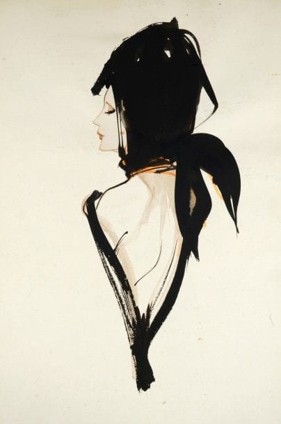 Atelier de René Gruau (1909-2004)
Deux études...