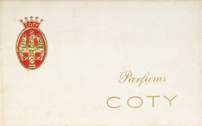Coty - (années 1950 - Etats Unis)
Elégant...
