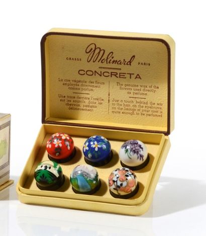 Molinard
«Concreta» - (années 1930).
Coffret...