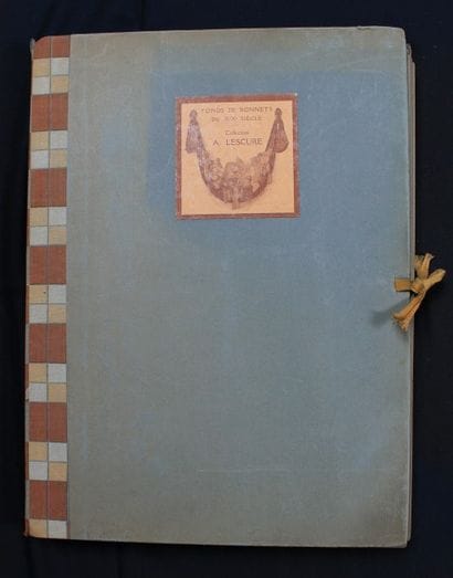 Fond de Bonnets du XIXème siècle, collection...