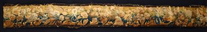 Embrasses et bordure montante en tapisserie...