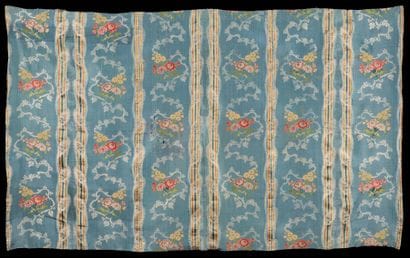 Pékin façonné, vers 1760-1770, branches noueuses...