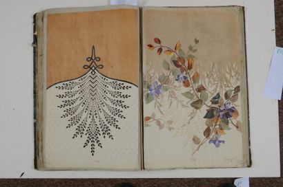 Album d'empreintes pour la mode, Second Empire,...