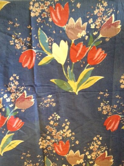 Les Tulipes, toile imprimée d'après Paule...