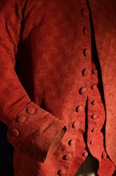 Habit à la française, époque Louis XVI, velours...
