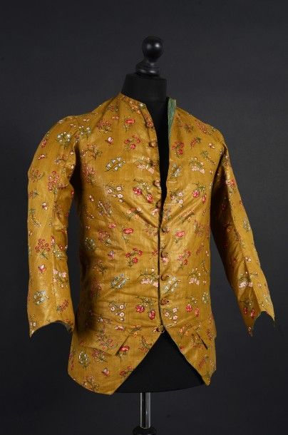 Veste d'intérieur en toile de Jouy de Christophe-Philippe...
