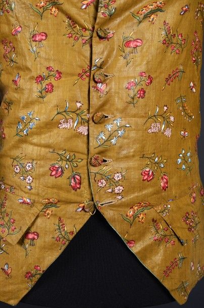 Veste d'intérieur en toile de Jouy de Christophe-Philippe...